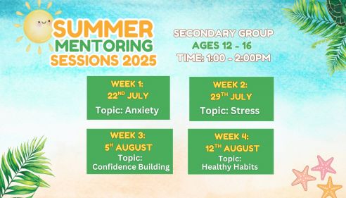 Post-Primary Summer Mentoring 2025: Ages 12-16