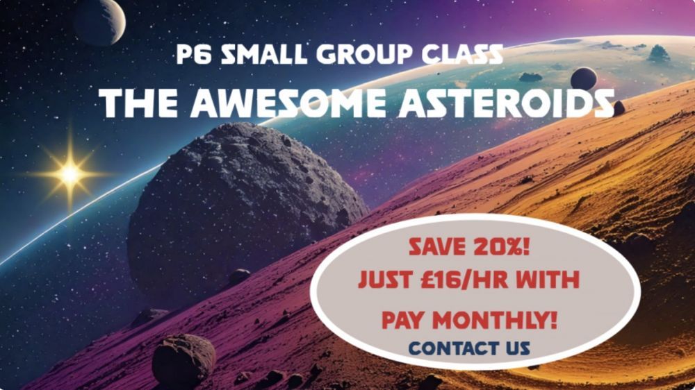NEW GROUP: Awesome Asteroids