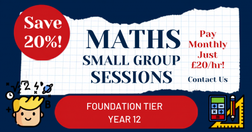 GCSE Foundation Maths Year 12