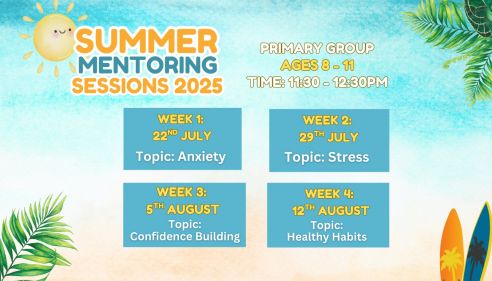 Primary Summer Mentoring 2025: Ages 8-11