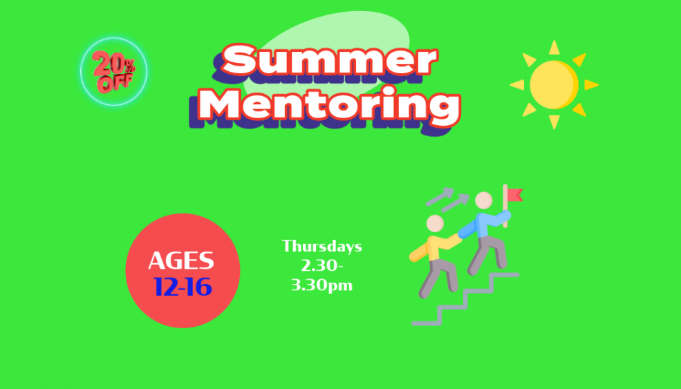 Summer Mentoring: Ages 12-16 (26 High Street, Carrickfergus)