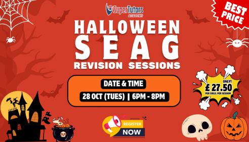 Halloween SEAG Revision Sessions